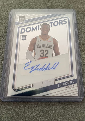 2022-23 Donruss Optic EJ Liddell Dominators Auto /99 RC Rookie Pelicans 