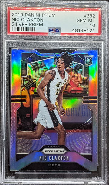 2019-20 Prizm Nic Claxton RC Silver PSA 10