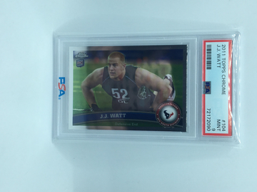 JJ Watt 2011 Topps Chrome #104 PSA 9 Rookie RC