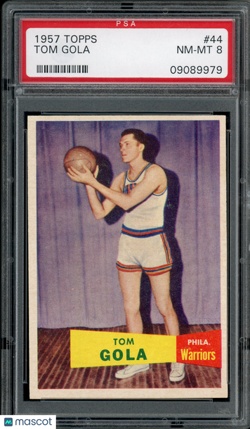 1957 Topps Tom Gola #44 PSA 8