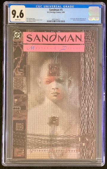 Sandman #5 (First Appearance of Merv Pumpkinhead) CGC 9.6