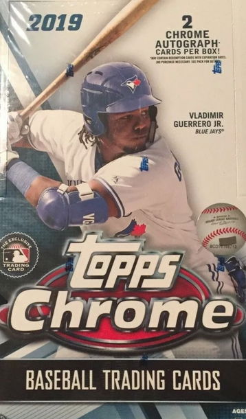 2019 Topps Chrome Hobby Box QTY Available