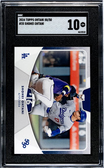 2024 Topps Ohtani 50/50 #35 Shohei Ohtani 50/50 SGC 10