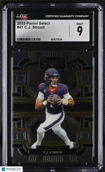 2023 Panini Select C.J. Stroud #41 CGC 9