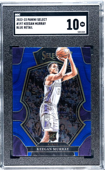 2022 Select #197 Keegan Murray Blue Retail SGC 10