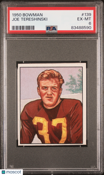 1950 Bowman Joe Tereshinski #139 PSA 6