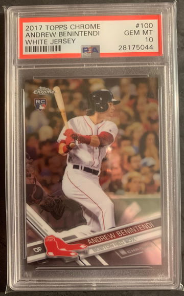 2017 Topps Chrome Andrew Benintendi