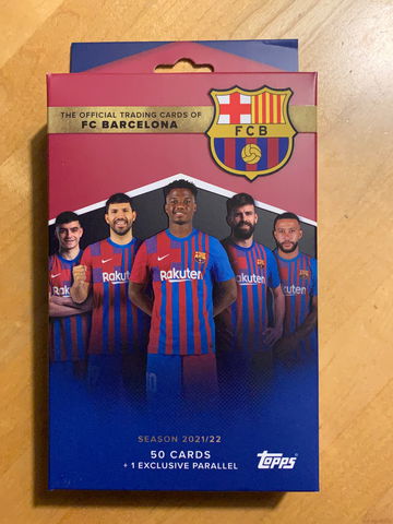 2021-22 Topps Team FC Barcelona Set - 51 Cards Unopened Sealed
