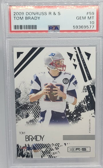 2009 Donruss R & S #59 Tom Brady PSA 10 Gem mint