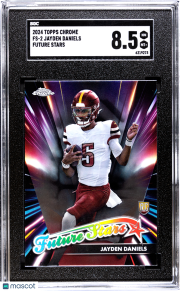 2024 Topps Chrome Jayden Daniels #FS-2 Future Stars SGC 8.5