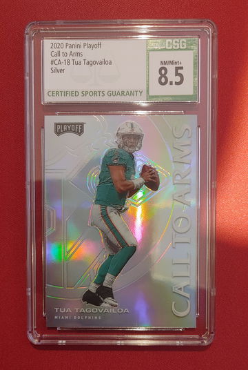 2020 Playoff Call To Arms Silver Miami Dolphins Tua Tagovailoa 