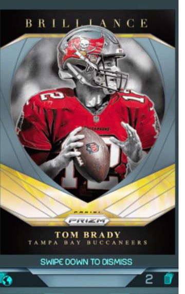 Panini Blitz 2020 Prizm Brilliance Tom Brady