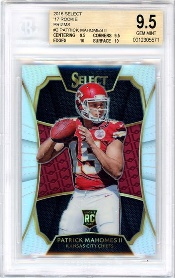 Patrick Mahomes Silver XRC True++