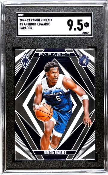 2023-24 Panini Phoenix #9 Anthony Edwards Paragon SGC 9.5