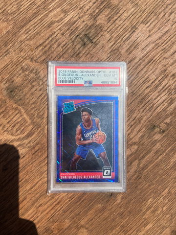 2018 Optic Shai Gilgeous Alexander PSA 10