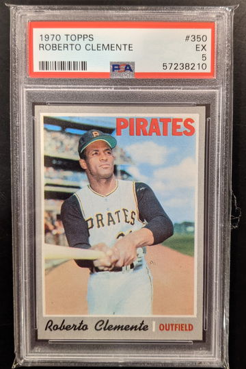 1970 Topps Roberto Clemente PSA 5 Centered