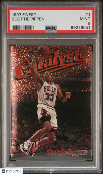 1997 Finest Scottie Pippen #1 PSA 9