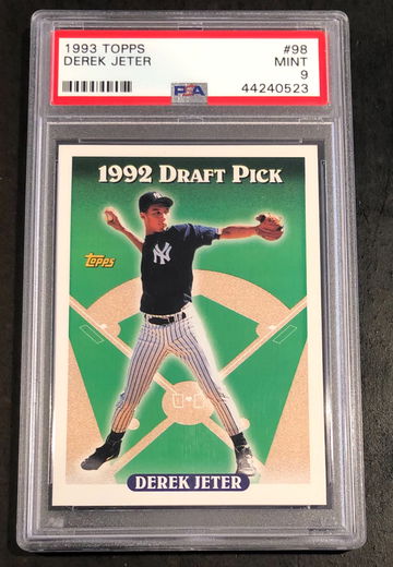 1993 Topps #98 Derek Jeter RC PSA 9