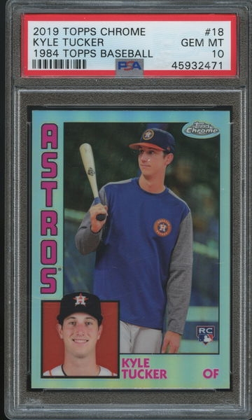 Kyle Tucker 2019 Topps Chrome 1984 Insert Rooke PSA 10