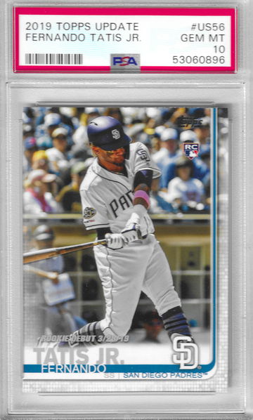 2019 Topps Update Fernando Tatis Jr PSA 10