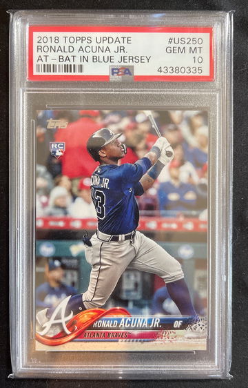 2018 Topps Update Ronald Acuna Jr. #US250 PSA 10