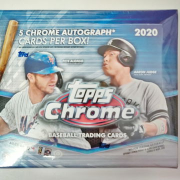 2020 Topps Chrome Hobby JUMBO (5 Autos)