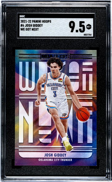 2021 Hoops #6 Josh Giddey We Got Next SGC 9.5