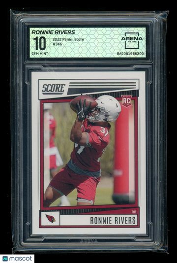 2022 Panini Score Ronnie Rivers #346 RC Arena Club 10