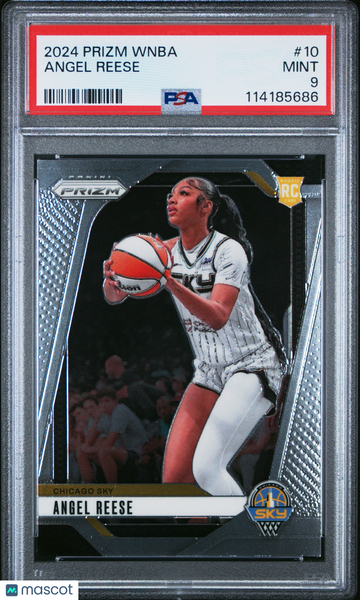 2024 Panini Prizm WNBA Angel Reese #10 PSA 9