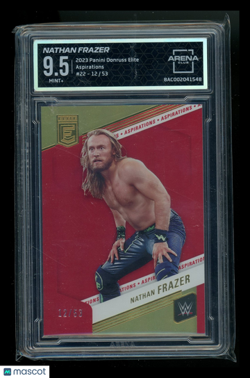 2023 Panini Donruss Elite Aspirations Nathan Frazer #22 /53 Arena Club 9.5