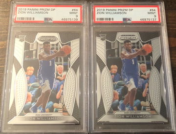 Zion Williamson Lot (x2)