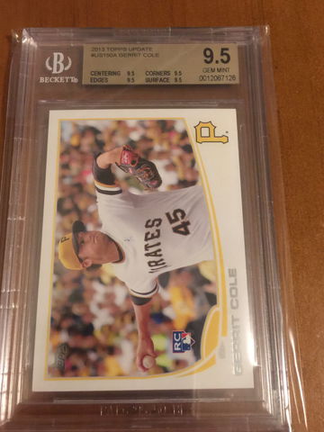 Gerrit Cole 2013 Topps Update True Gem