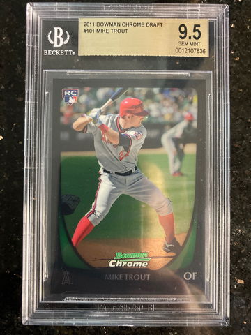 2011 Bowman Chrome Draft Mike Trout