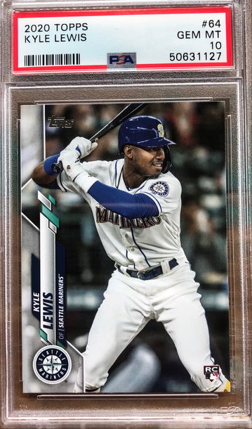 2020 Topps Kyle Lewis PSA 10