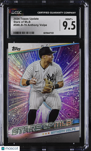 2024 Topps Update Anthony Volpe #SMLB-76 Stars of MLB CGC 9.5