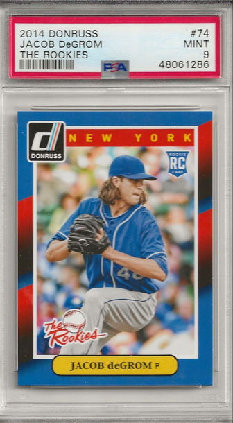 Jacob DeGrom Mets Rookie