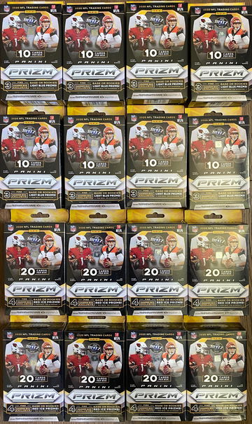 (16) 2020 Panini Prizm Football Hanger Box Lot