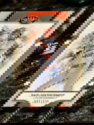 2024 Topps Tier One PAUL GOLDSCHMIDT #/125 Parallel St. Louis Cardinals