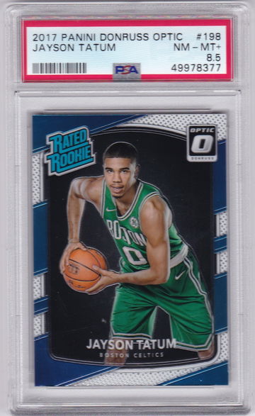 2017 Panini Donruss Optic Jayson Tatum