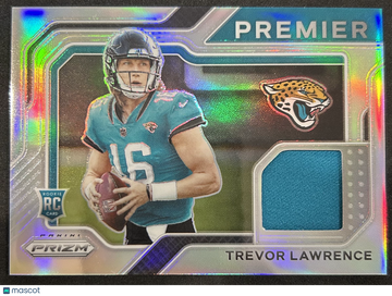 2021 Panini Prizm Premier Trevor Lawrence #PJ-1 RC Patch