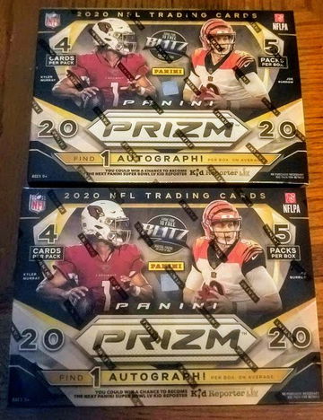 2020 Panini Prizm Football Target Mega Boxes Lot x 2