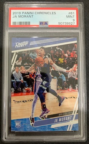 2019 Panini Chronicles Ja Morant #61 PSA 9 - 50739927