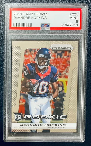 2013 Prizm Football DeAndre Hopkins RC PSA 9 Mint