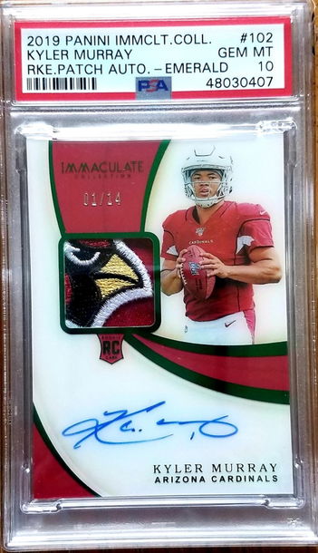 Kyler Murray pop 1 jersey number 