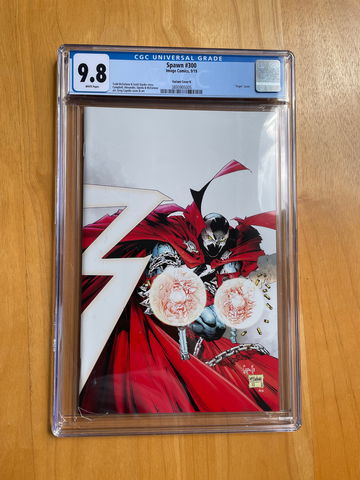 Spawn #300 CGC 9.8 Ratio 1 to 25 Virgin Variant K