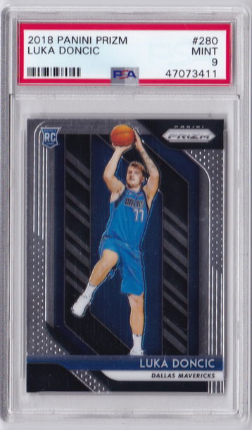 Luka Doncic 2018 Prizm PSA 9 Rookie
