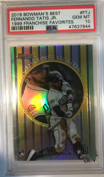 2019 Bowman’s Best Fernando Tatis Jr. PSA 10