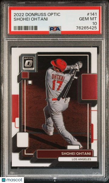 2022 Donruss Optic Shohei Ohtani #141 Optic PSA 10