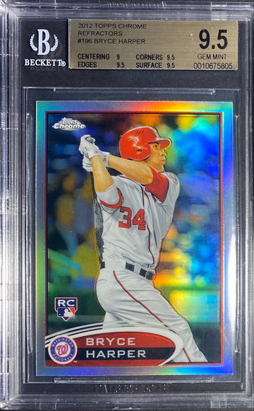 Bryce Harper 2012 Topps Chrome