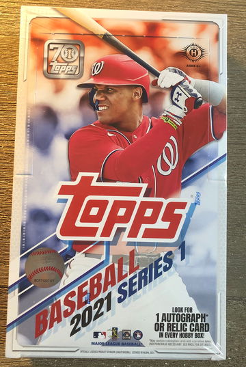 2021 Topps Series 1 Sealed Hobby Box